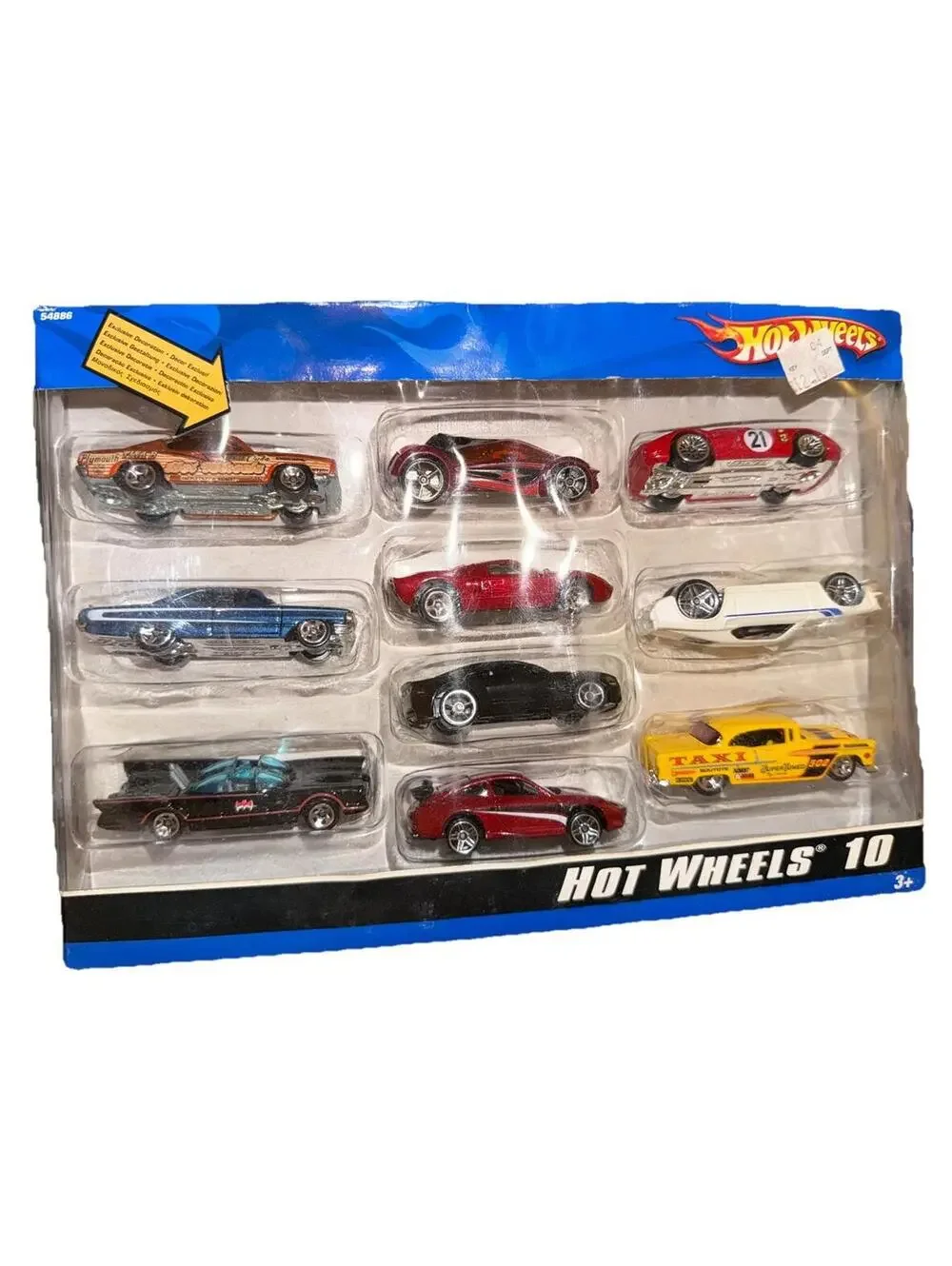 Hot Wheels 10 Gift Pack of Vehicles 2006 New In Box Diecast Car Min Box Damage